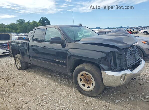 1GCVKREH2JZ301367 2018 CHEVROLET SILVERADO Черный Передняя правая четверть