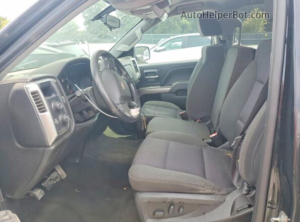 1GCVKREH2JZ301367 2018 CHEVROLET SILVERADO Черный Вид салона спереди