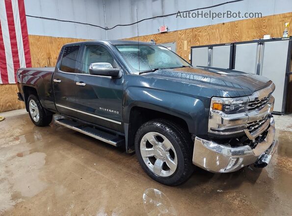 1GCVKSEC2HZ306896 2017 CHEVROLET SILVERADO Угольный Передняя правая четверть