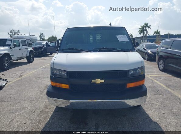 1GCWGAF14M1312141 2021 CHEVROLET EXPRESS White Սալոնի հետևի տեսք