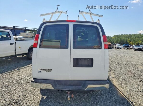 1GCWGAFF9G1320901 2016 CHEVROLET EXPRESS White უკანა ხედი