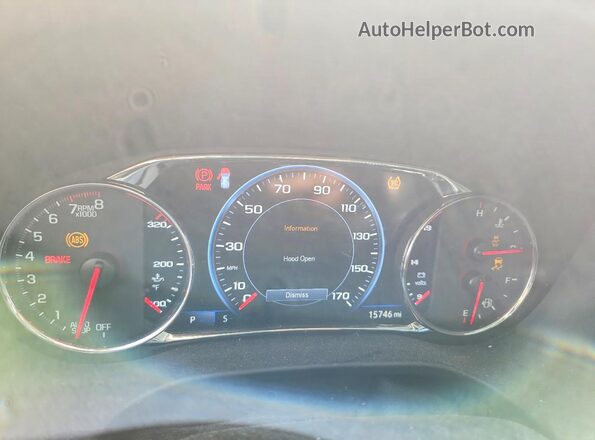 1GKKNLLS1PZ178549 2023 GMC ACADIA Gray Vista del cuadro de instrumentos
