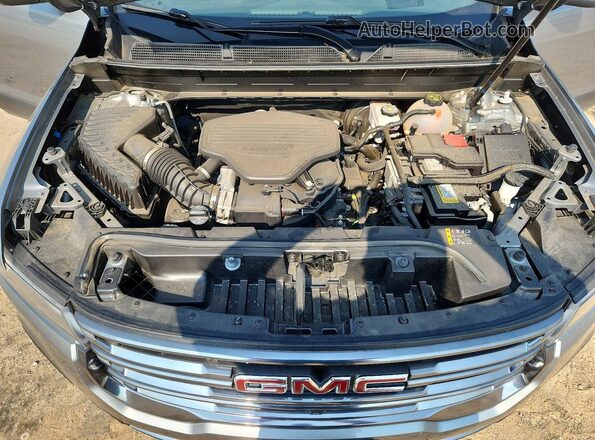 1GKKNLLS1PZ178549 2023 GMC ACADIA Gray Vista del compartimento del motor