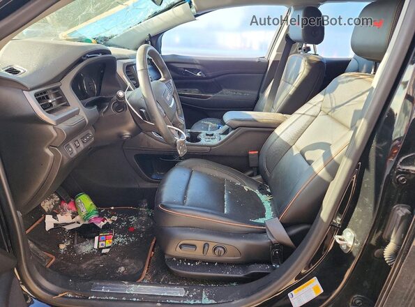 1GKKNLLS2PZ110485 2023 GMC ACADIA Черный Вид салона спереди