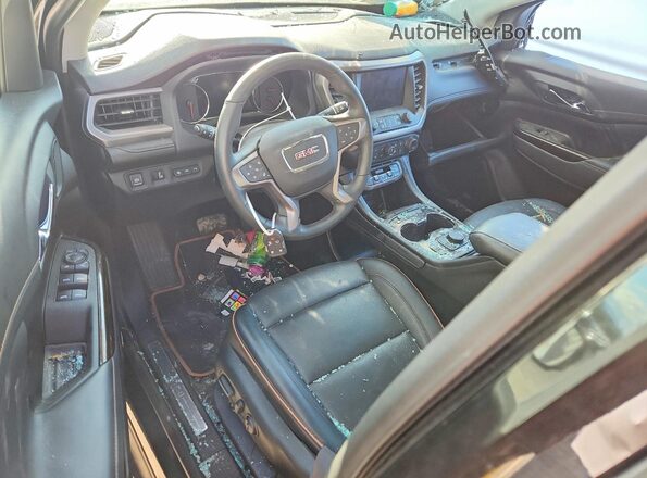 1GKKNLLS2PZ110485 2023 GMC ACADIA Черный Вид панели приборов