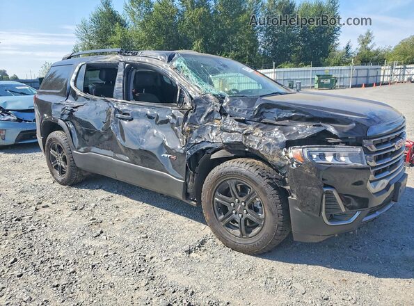 1GKKNLLS2PZ110485 2023 GMC ACADIA Черный Передняя правая четверть