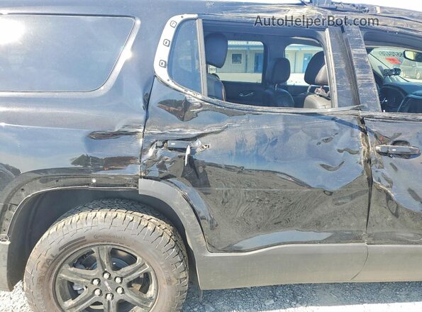1GKKNLLS2PZ110485 2023 GMC ACADIA Черный Вид задней части салона