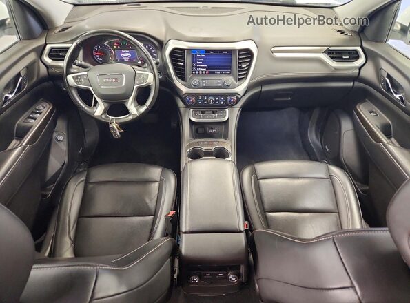 1GKKNML48PZ153655 2023 GMC ACADIA White Вид панелі приладів