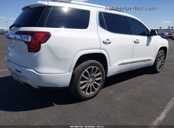 1GKKNPL41PZ221862 2023 GMC ACADIA White Rear right