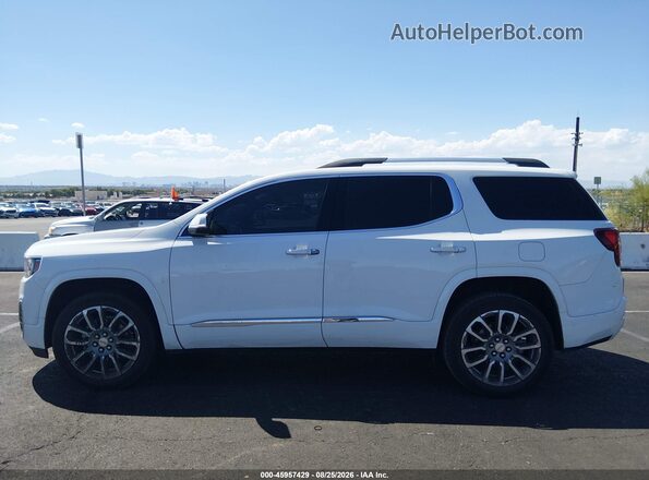 1GKKNPL41PZ221862 2023 GMC ACADIA White 360 interior view