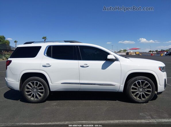 1GKKNPL41PZ221862 2023 GMC ACADIA White Rear interior view