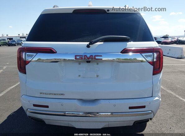 1GKKNPL41PZ221862 2023 GMC ACADIA White 