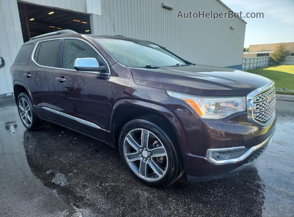 1GKKNPLS7JZ180806 2018 GMC ACADIA Бордовый 