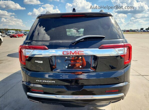 1GKKNPLS8NZ157279 2022 GMC ACADIA Black Հետևի տեսք