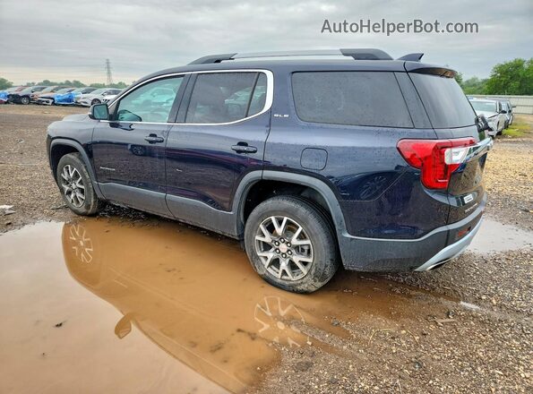 1GKKNRLSXMZ152966 2021 GMC ACADIA Blue Задня ліва чверть