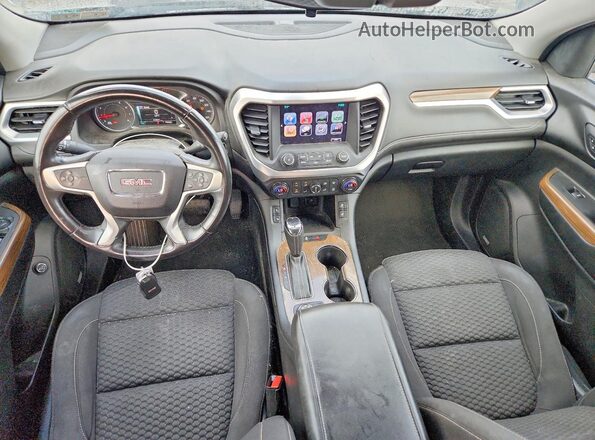 1GKKNSLS5HZ264460 2017 GMC ACADIA Black Dashboard view