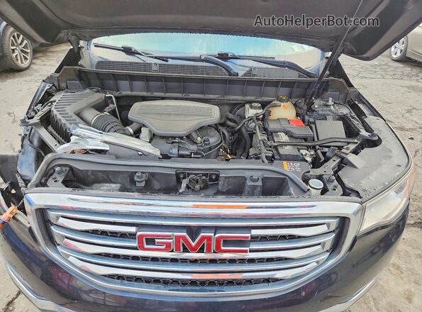 1GKKNSLS5HZ264460 2017 GMC ACADIA Black Engine compartment view
