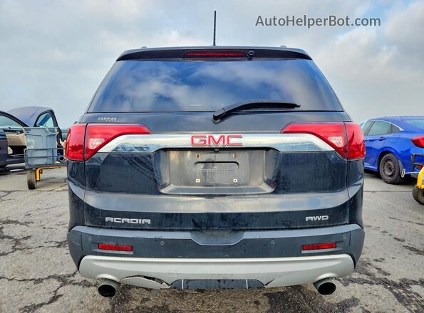 1GKKNSLS5HZ264460 2017 GMC ACADIA Black Rear view