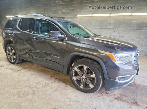 1GKKNWLSXJZ155215 2018 GMC ACADIA Угольный Передняя правая четверть