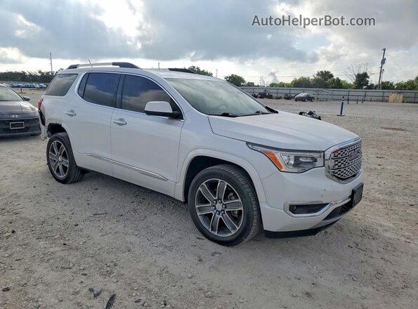 1GKKNXLS0KZ161306 2019 GMC ACADIA White Delantero derecho