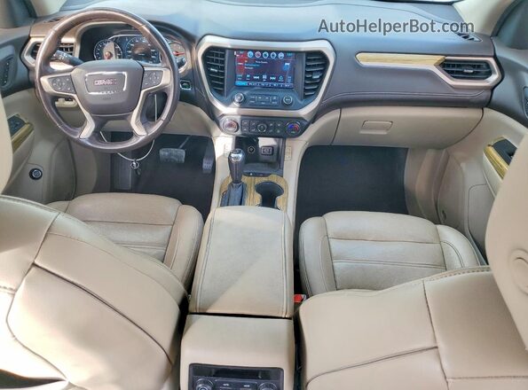 1GKKNXLS0KZ161306 2019 GMC ACADIA White Vista del salpicadero