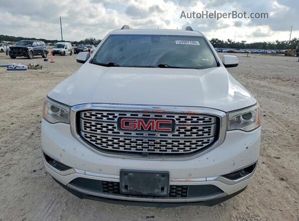 1GKKNXLS0KZ161306 2019 GMC ACADIA White Vista frontal