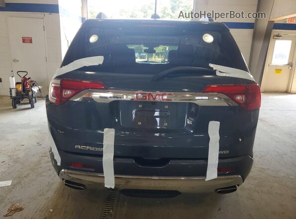 1GKKNXLS4KZ119642 2019 GMC ACADIA Blue Հետևի տեսք