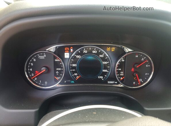 1GKKNXLS4KZ119642 2019 GMC ACADIA Blue Սարքավորումների վահանակի տեսք