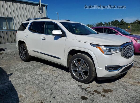 1GKKNXLS6HZ131588 2017 GMC ACADIA White Передня права чверть