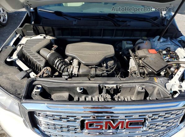 1GKKNXLS6HZ131588 2017 GMC ACADIA White Вид підкапотного простору