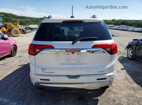 1GKKNXLS6HZ131588 2017 GMC ACADIA White Вид ззаду