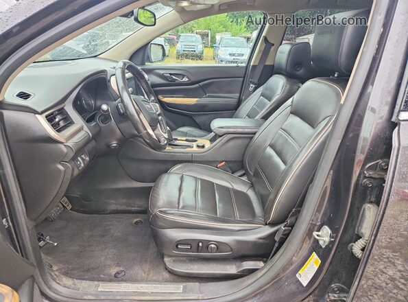 1GKKNXLS7HZ279409 2017 GMC ACADIA Gray Вид салону спереду