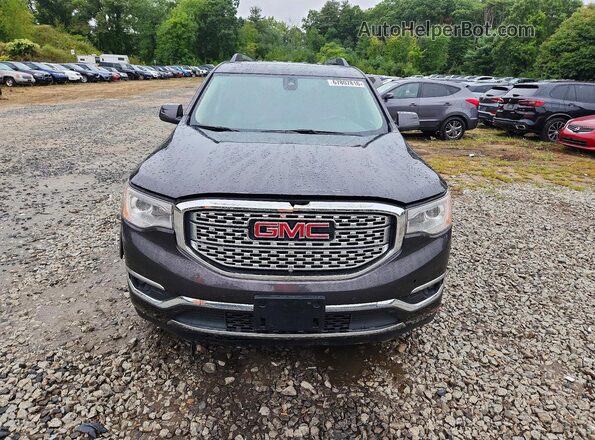1GKKNXLS7HZ279409 2017 GMC ACADIA Gray Вид спереду