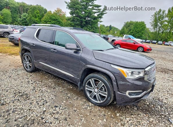 1GKKNXLS7HZ279409 2017 GMC ACADIA Gray Передня права чверть