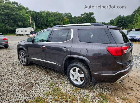 1GKKNXLS7HZ279409 2017 GMC ACADIA Gray Задня ліва чверть