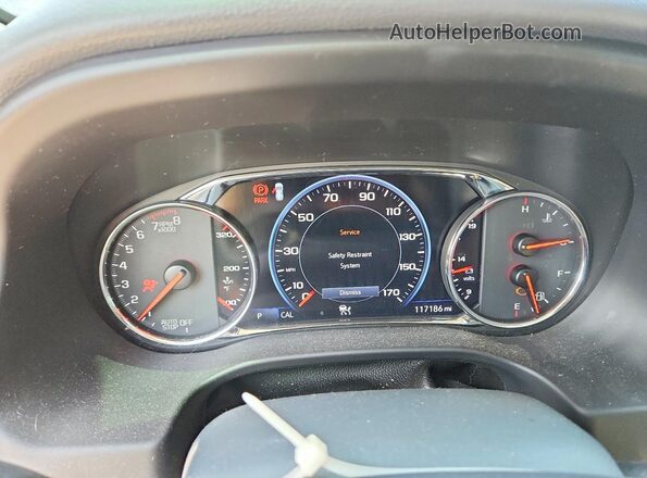 1GKKNXLS7LZ200541 2020 GMC ACADIA Black Вид щитка приладів