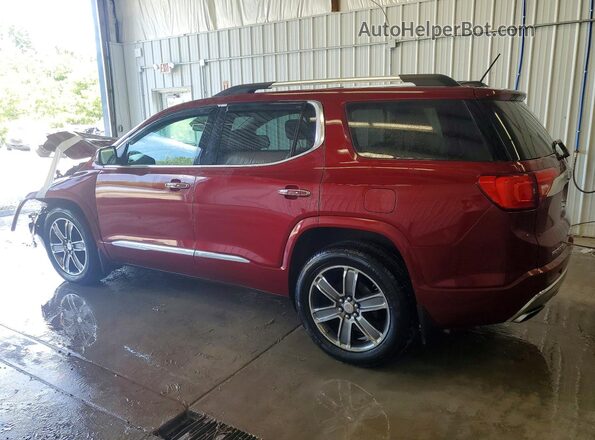 1GKKNXLS8HZ170781 2017 GMC ACADIA Burgundy უკანა მარცხენა