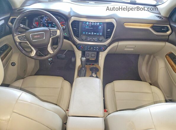 1GKKNXLS8HZ170781 2017 GMC ACADIA Burgundy წინა პანელის ხედი