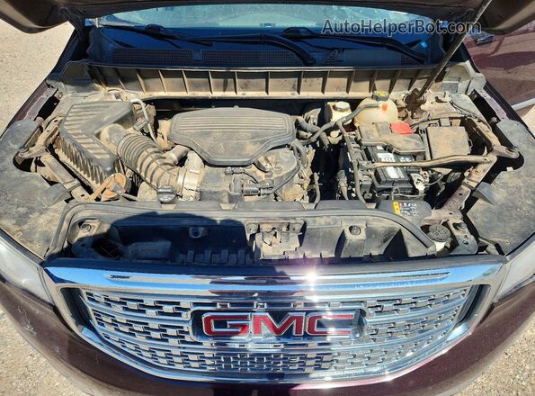 1GKKNXLSXHZ240720 2017 GMC ACADIA Maroon Rear interior view