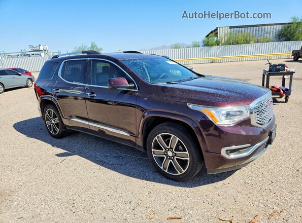 1GKKNXLSXHZ240720 2017 GMC ACADIA Maroon Front right