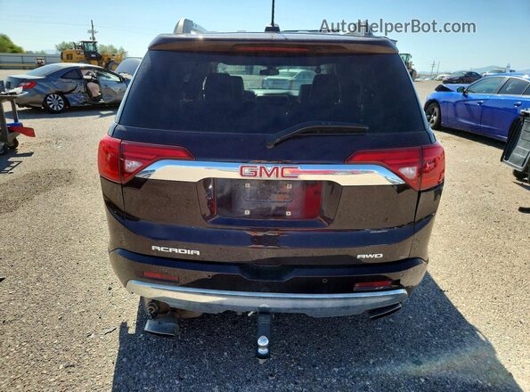 1GKKNXLSXHZ240720 2017 GMC ACADIA Maroon Rear view