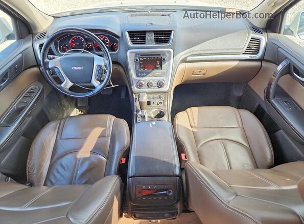 1GKKVRKD6GJ276223 2016 GMC ACADIA Белый Вид панели приборов