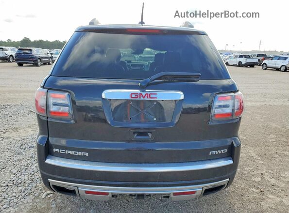 1GKKVTKDXGJ203918 2016 GMC ACADIA Black უკანა ხედი