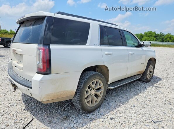 1GKS2BKC2JR268832 2018 GMC YUKON White Trasero derecho