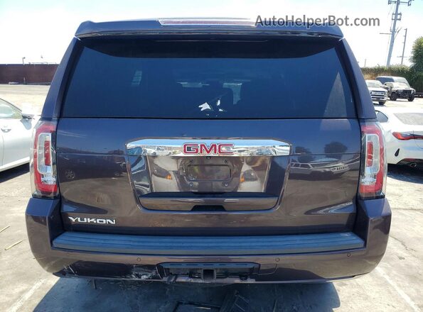 1GKS2BKC5GR229404 2016 GMC YUKON Brown უკანა ხედი
