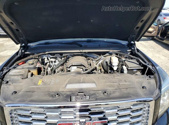 1GKS2CKJ0JR147074 2018 GMC YUKON Black Vista del compartimento del motor