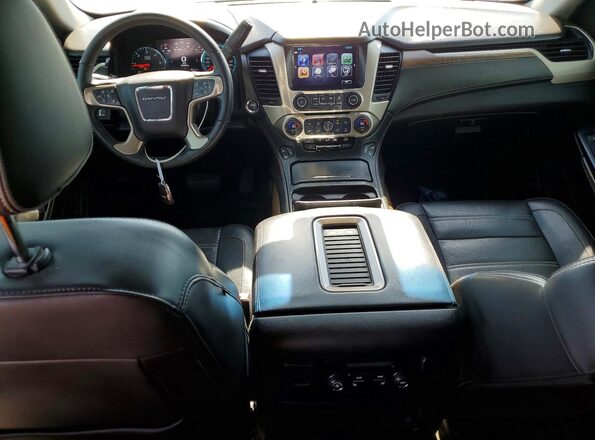 1GKS2CKJ0JR147074 2018 GMC YUKON Black Vista del salpicadero