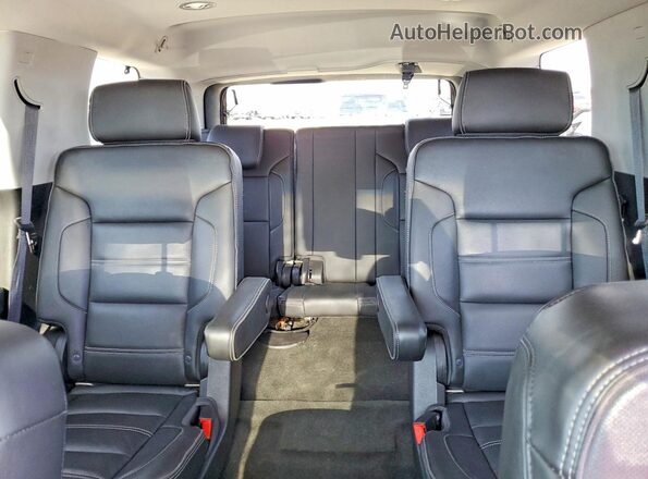 1GKS2CKJ0JR147074 2018 GMC YUKON Black Vista de los asientos traseros