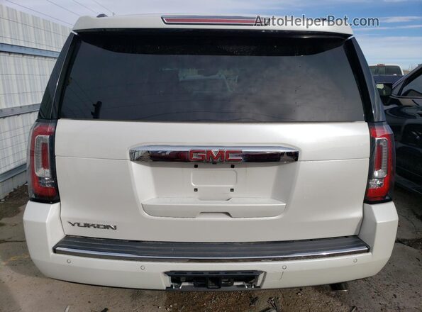 1GKS2CKJ2JR290396 2018 GMC YUKON White Հետևի տեսք