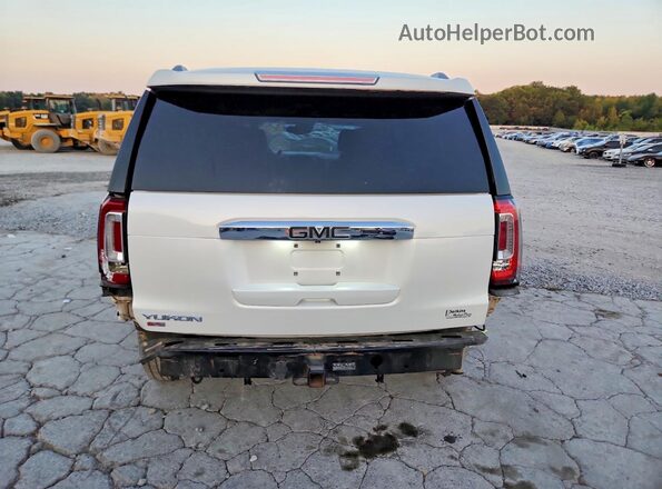 1GKS2CKJ6JR141053 2018 GMC YUKON Белый Вид сзади